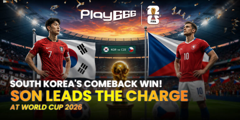 South Korea vs Czechia World Cup 2026! Son Heung-min Leads Comeback Win