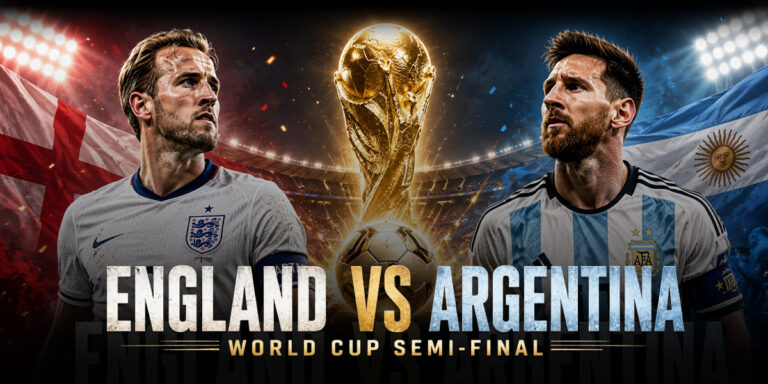 England vs Argentina World Cup 2026 semi-final in Atlanta