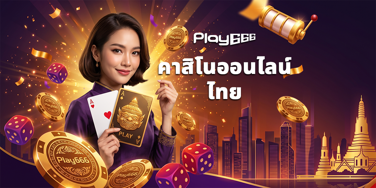 กำลังสำรวจตัวเลือกคาสิโนออนไลน์ในไทยอยู่ใช่ไหม? นี่คือภาพรวมของสิ่งที่ Play666 มีให้ผู้เล่นไทย ตั้งแต่เกมไปจนถึงวิธีฝากเงิน